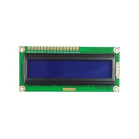 16x2 LCD display
