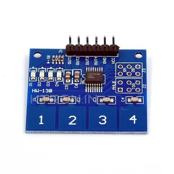 Touch Sensor: Capacitive Touch Module